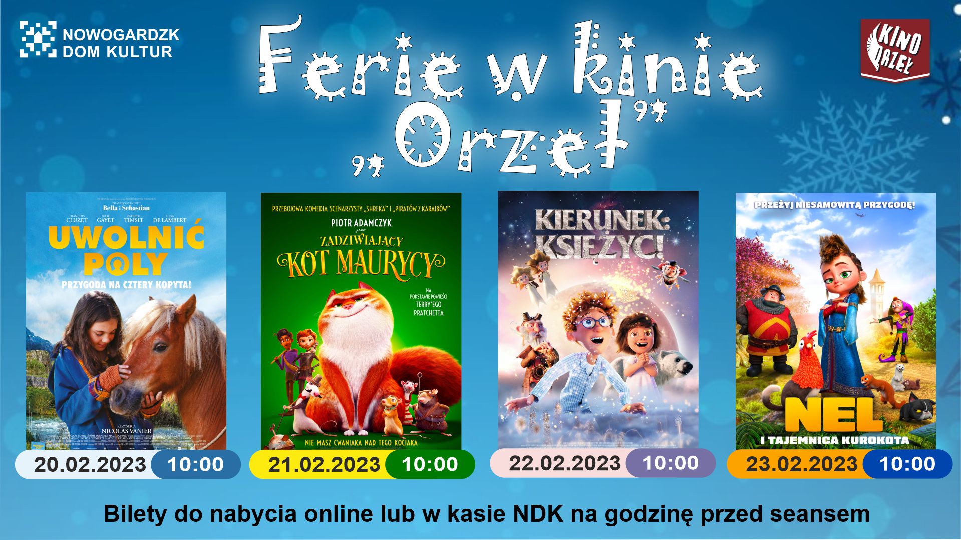 KINO | A JAK FERIE TO TYLKO DO KINA
